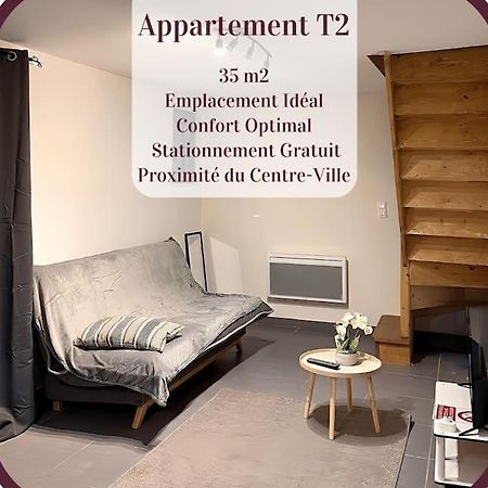 רואן Appartement 2 Pieces Rdc En Duplex Vue Cour Parking Gratuit A 20Metres מראה חיצוני תמונה